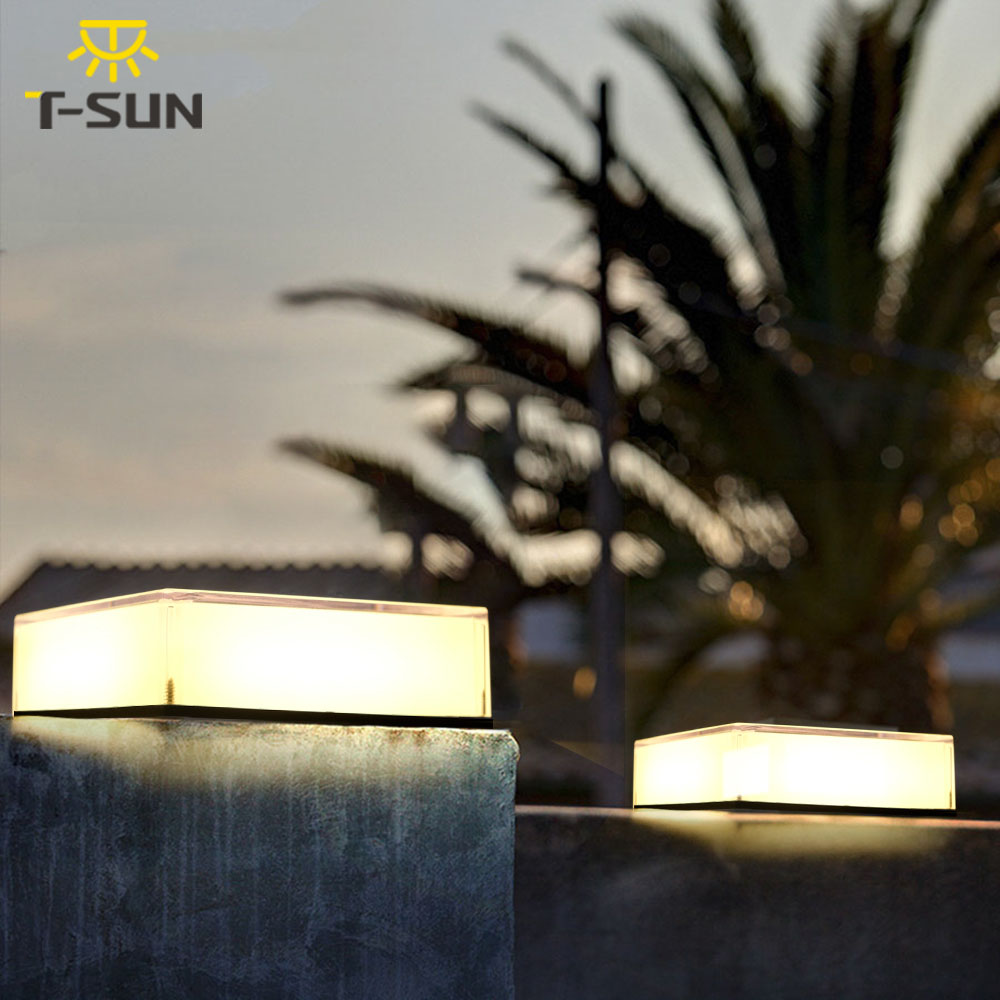 Lighting Decor Sunrise - T-SUN 1PC/2PCS Solar Power Light IP65