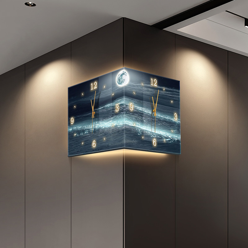 Lighting Home Decor Wall Clocks - Led Digital Wall Clocks Luxury Restaurant
