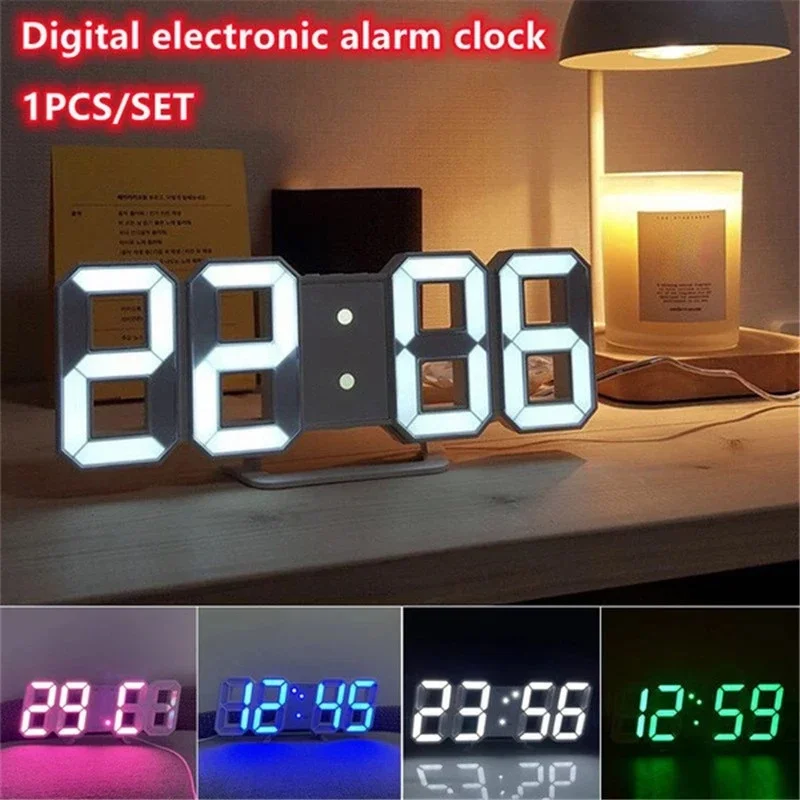 Decoration for Bedroom 3D Digi - Lighting Home Decor Wall Clocks review and price