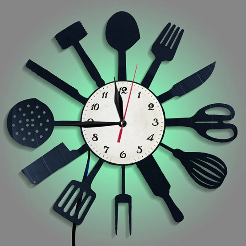 Kitchen Decorative Tableware V - Lighting Home Decor Wall Clocks review and price