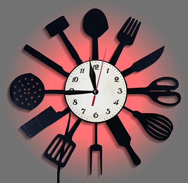 Kitchen Decorative Tableware V - Lighting Home Decor Wall Clocks review and price