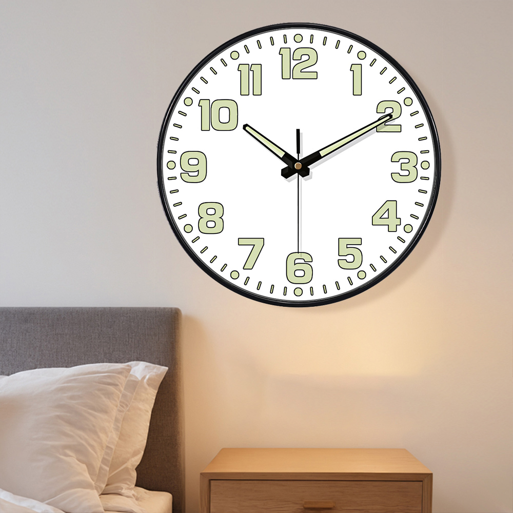 Luminous Wall Clock Light In D - Lighting Home Decor Wall Clocks review and price