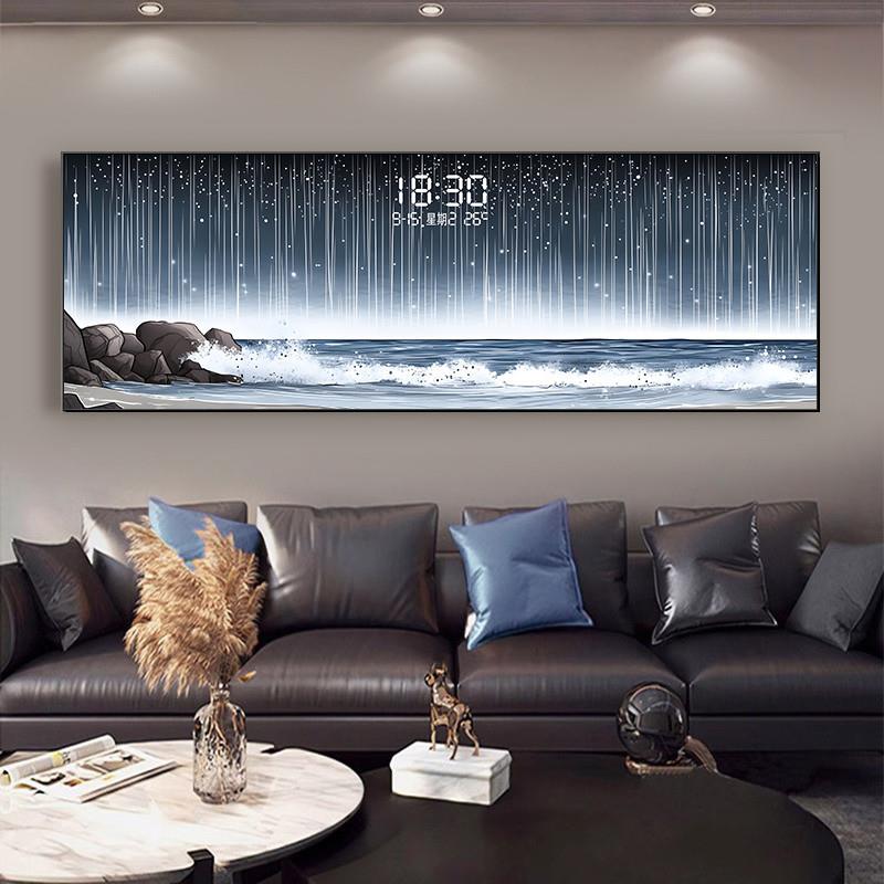 Temperature Date Wall Clock Lu - Lighting Home Decor Wall Clocks review and price