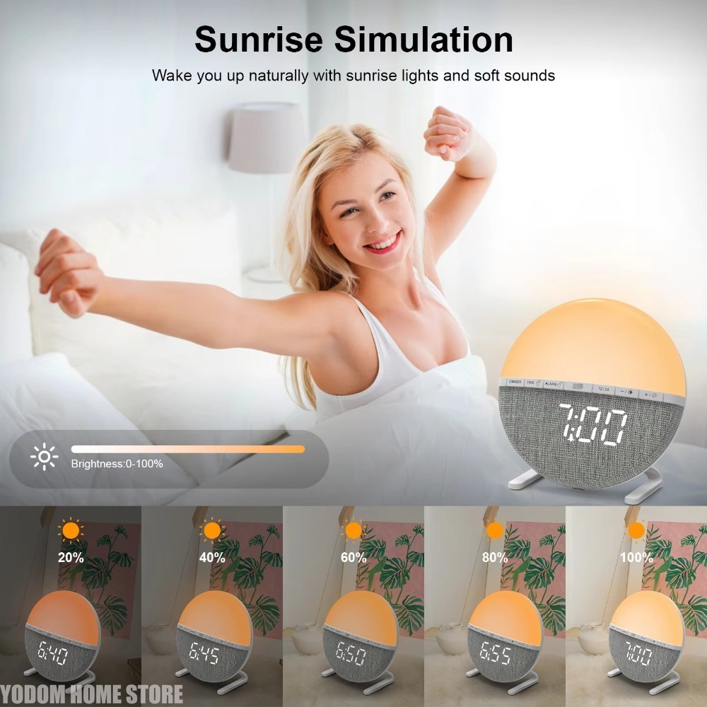 Sunrise Alarm Clock Wake Up Li - Lighting Decor Sunrise review and price