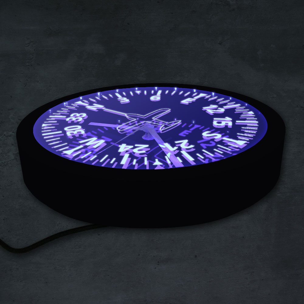 Aircraft Gauges Cockpit Instru - Lighting Home Decor Wall Clocks review and price