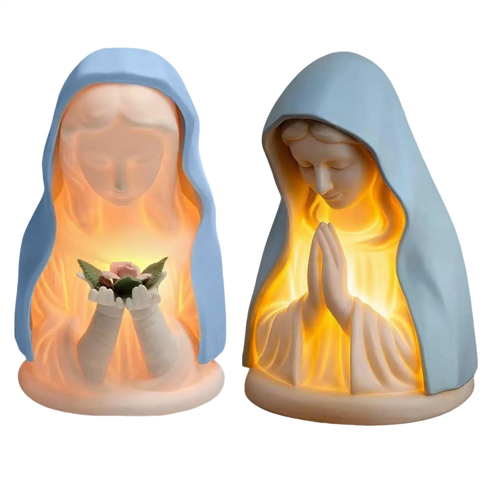 Virgin Mary Lamp Warm Lighting - Decor Lighting India review and price