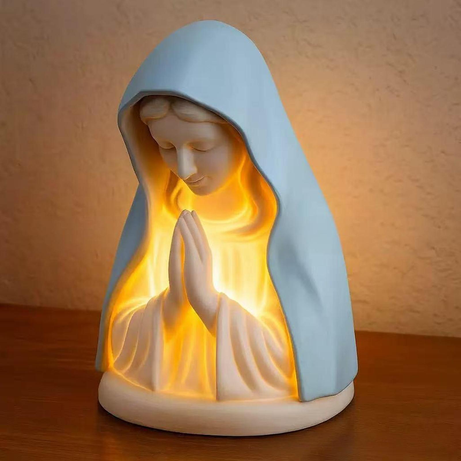 Virgin Mary Lamp Warm Lighting - Decor Lighting India review and price