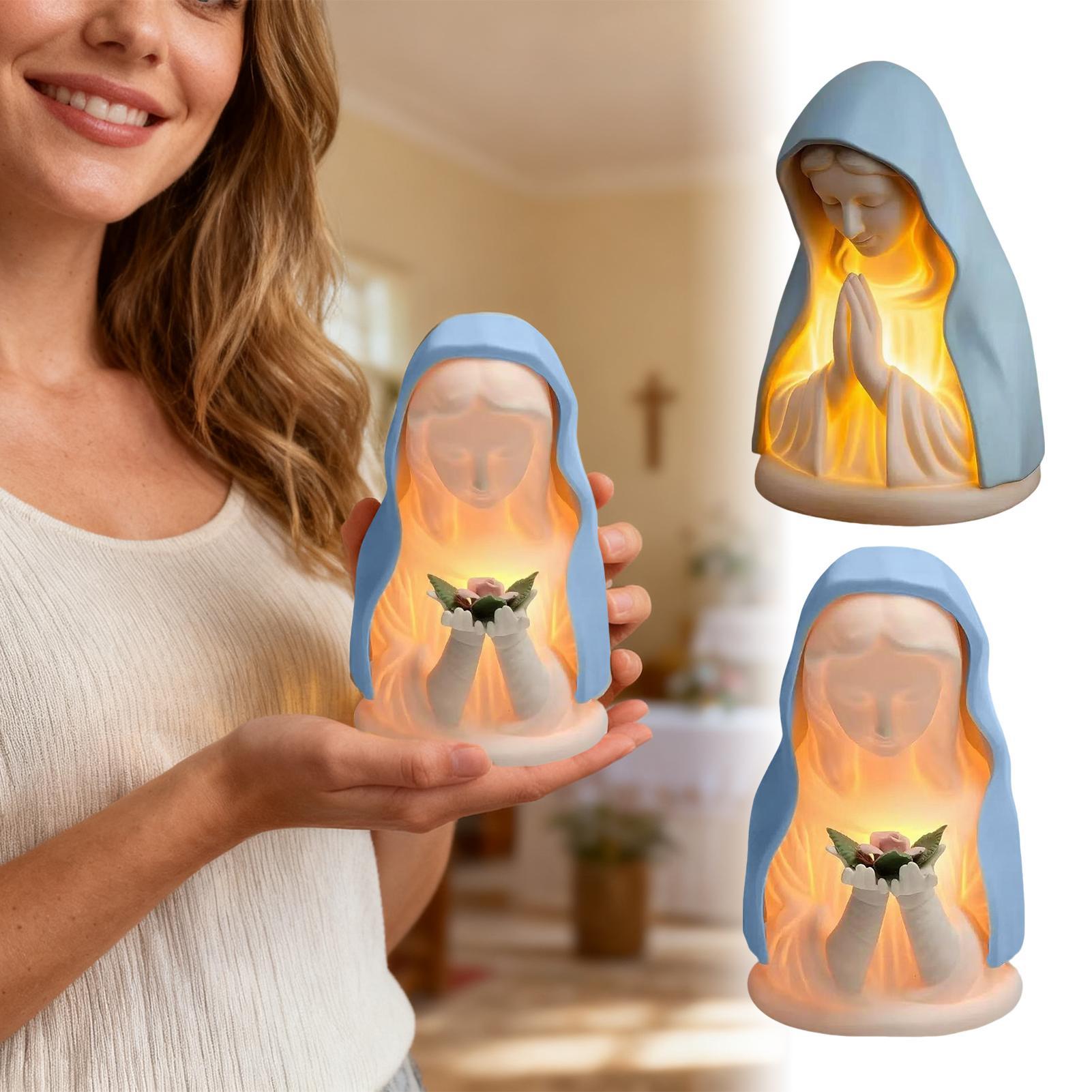 Virgin Mary Lamp Warm Lighting - Decor Lighting India review and price