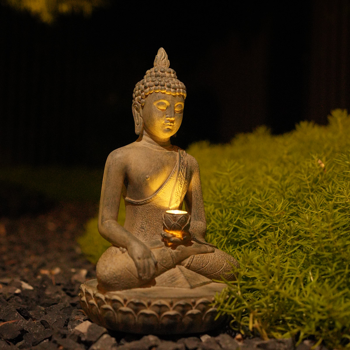 Zen-Inspired Solar-Powered Bud - Decor Lighting India review and price