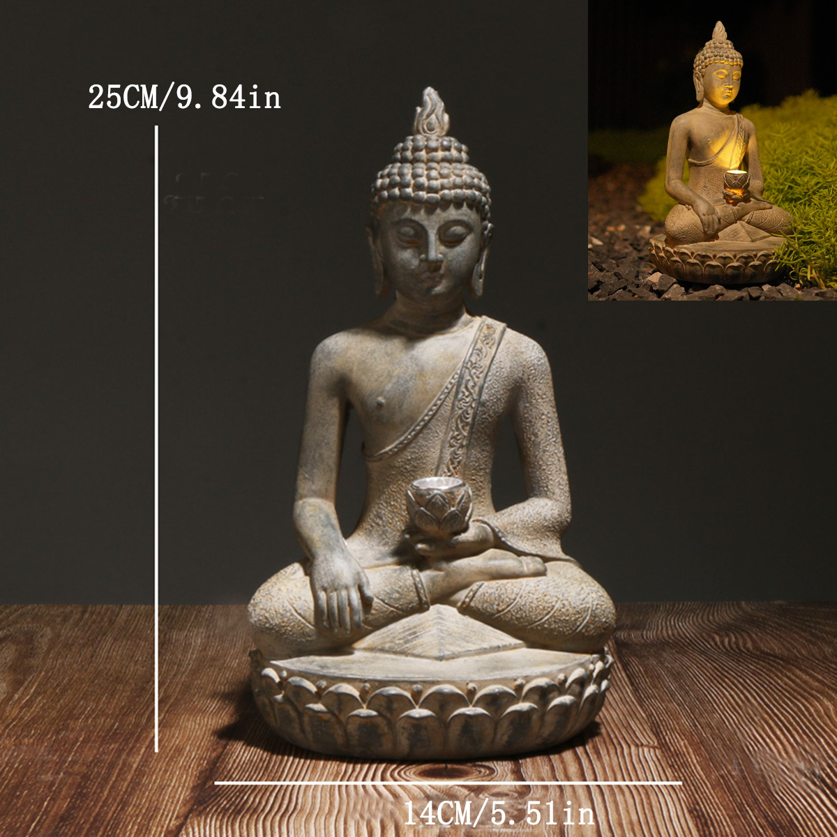 Zen-Inspired Solar-Powered Bud - Decor Lighting India review and price