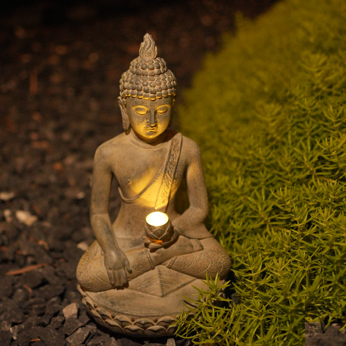 Zen-Inspired Solar-Powered Bud - Decor Lighting India review and price