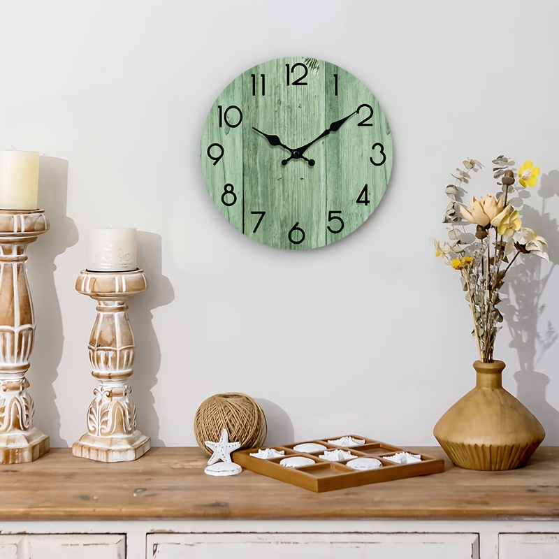 A Round Wall Clock with Light  - Lighting Home Decor Wall Clocks review and price