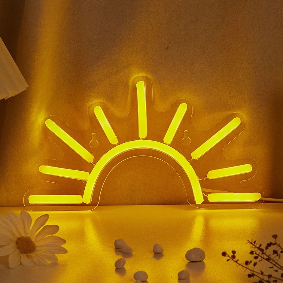 Chi-Buy 1PC Sunrise Shape LED  - Lighting Decor Sunrise review and price
