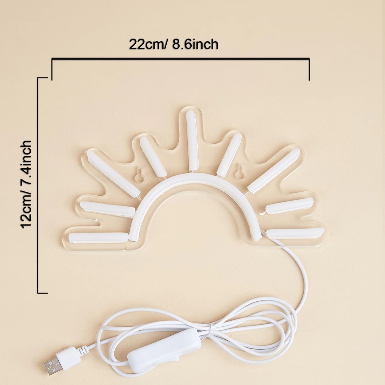 Chi-Buy 1PC Sunrise Shape LED  - Lighting Decor Sunrise review and price